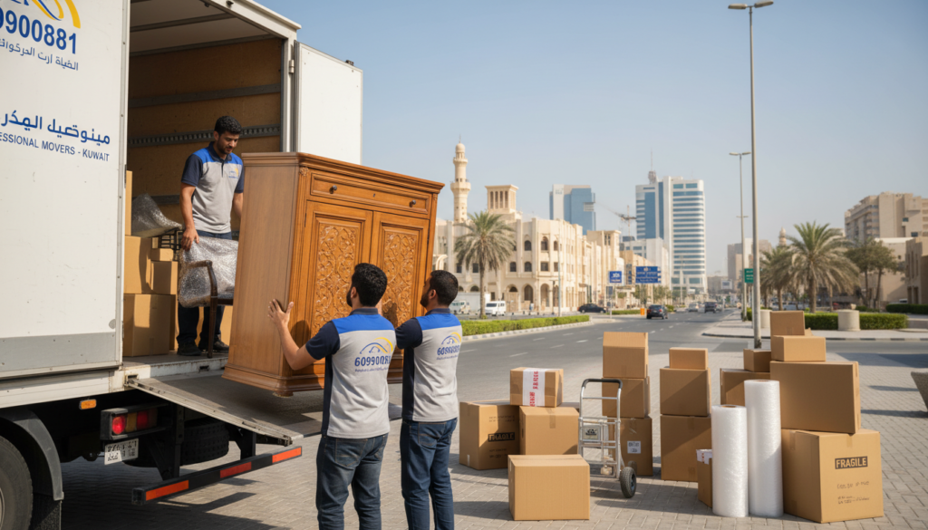 خدمات نقل العفش في الكويت