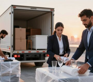 نقل عفش الكويت مع تغليف احترافي وحماية كاملة