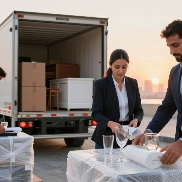 نقل عفش الكويت مع تغليف احترافي وحماية كاملة