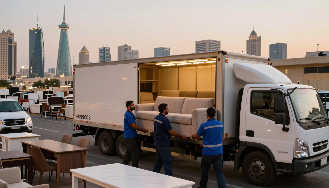 نقل عفش بالكويت 24 ساعة – خدمة سريعة فورية
