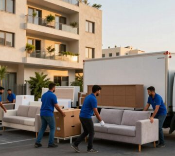 نقل عفش داخل الكويت بسهولة وسرعة عالية