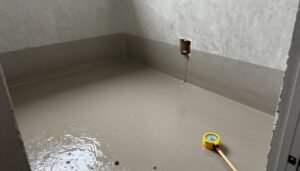 اختبار العزل المائي للحمامات اختبار العزل المائي للحمامات