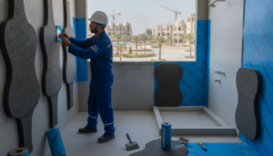 عوازل جيتاروف وعازلات مائية في مشاريع الكويت